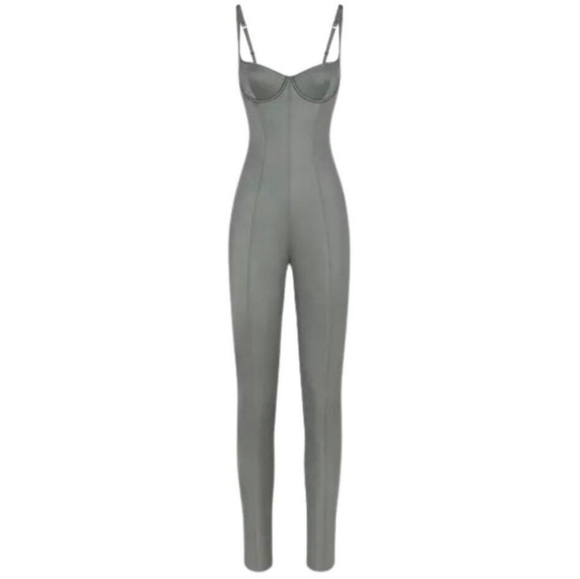 Skims Glissenette Catsuit / Bodysuit - Thunder - Picture 1 of 9